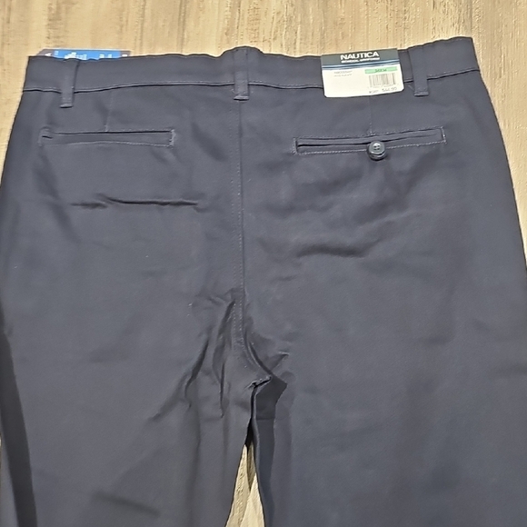 Nautica Men's Dark Blue Dress Pants - Picture 7 of 9
